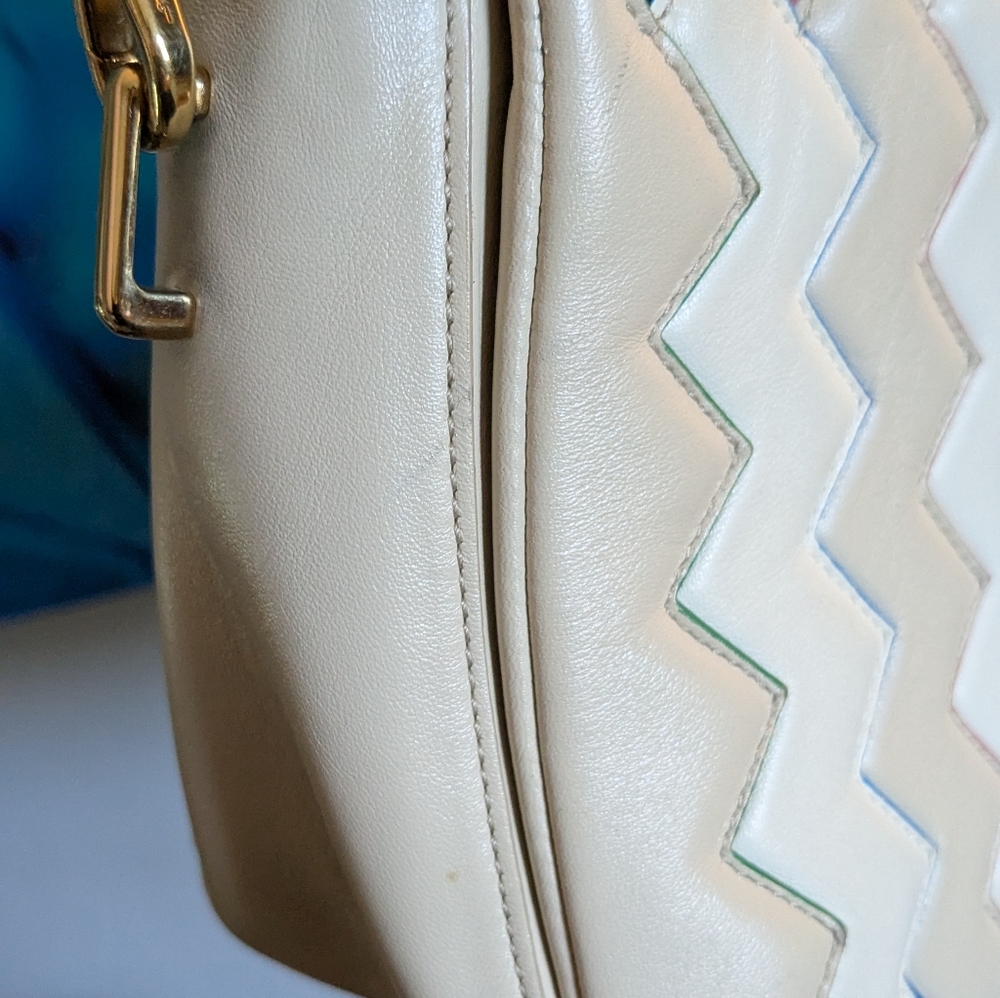 Salvatore Ferragamo Zigzag Top Handle Bag - Picture 13 of 16